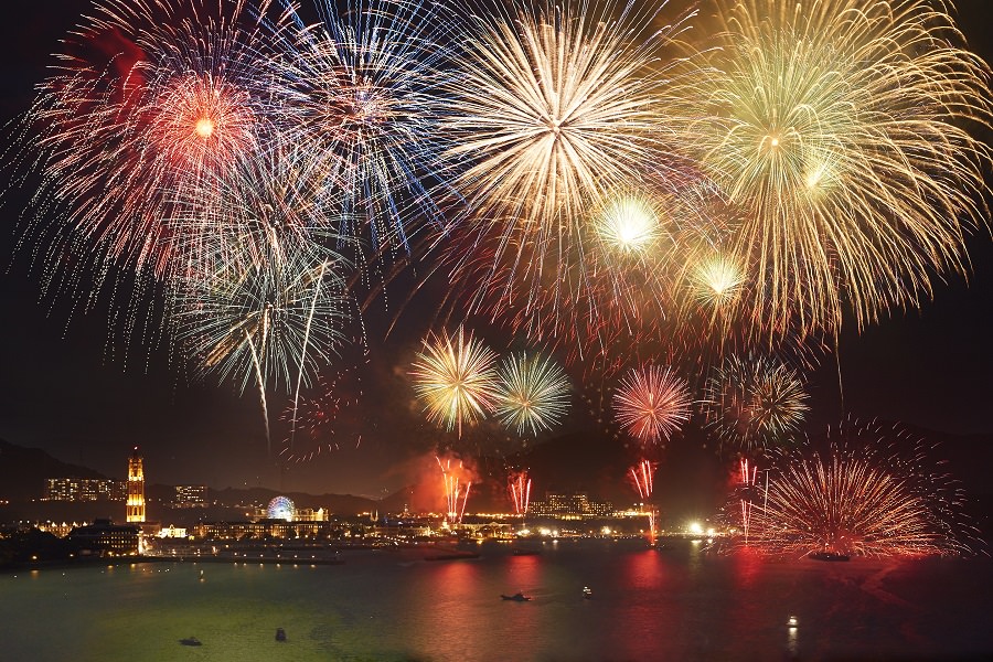 九州最大級の花火大会が毎年9月に行われる 九州最大級の花火大会が毎年9月に行われる