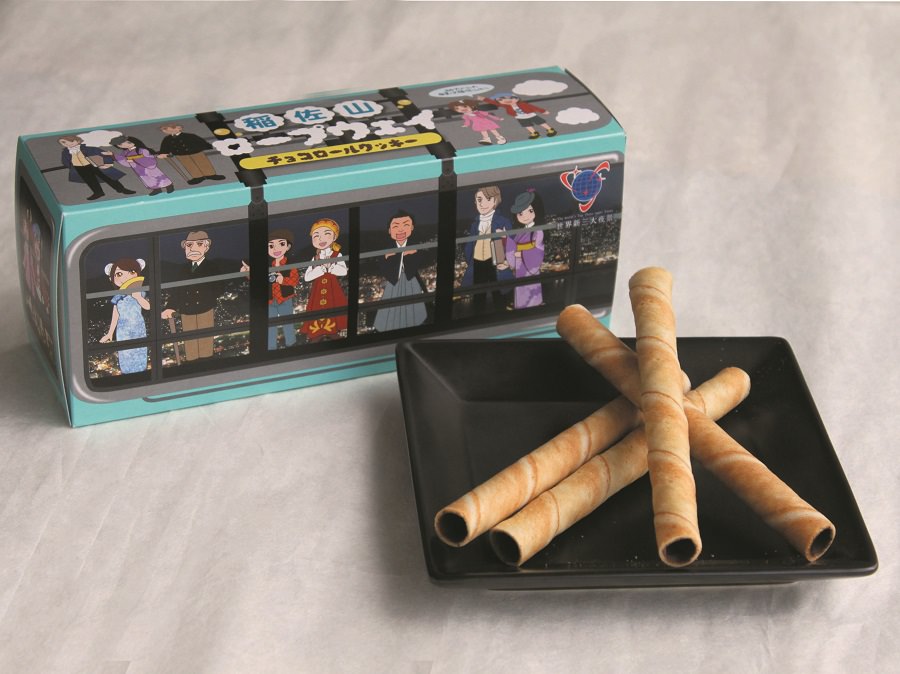パッケージも楽しめる、ロープウェイオリジナルのクッキー