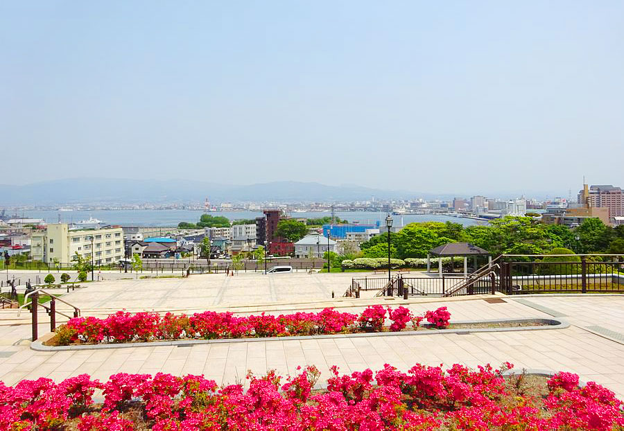 昼の景観は青空と海が広がり爽快 昼の景観は青空と海が広がり爽快