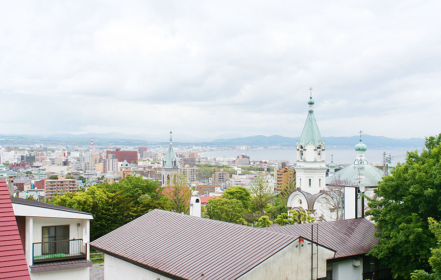 少し住宅街に進むとまた見え方が変わる 少し住宅街に進むとまた見え方が変わる