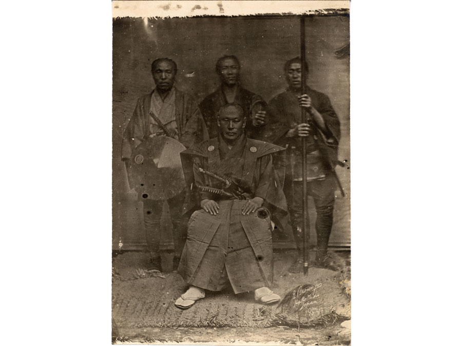 日本最古の銀版写真 所蔵/函館市中央図書館 日本最古の銀版写真 所蔵/函館市中央図書館