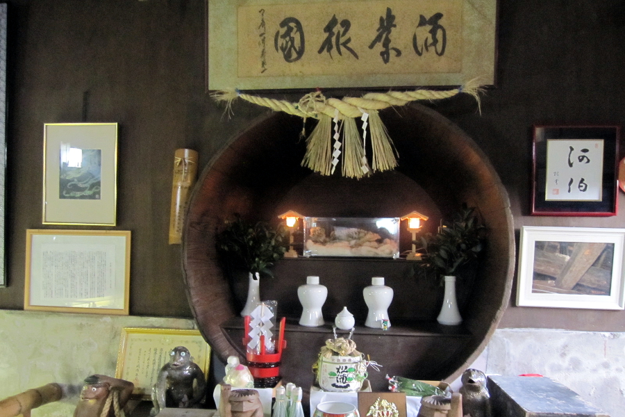 カッパのミイラだけでなく、酒造りの見学もできる カッパのミイラだけでなく、酒造りの見学もできる