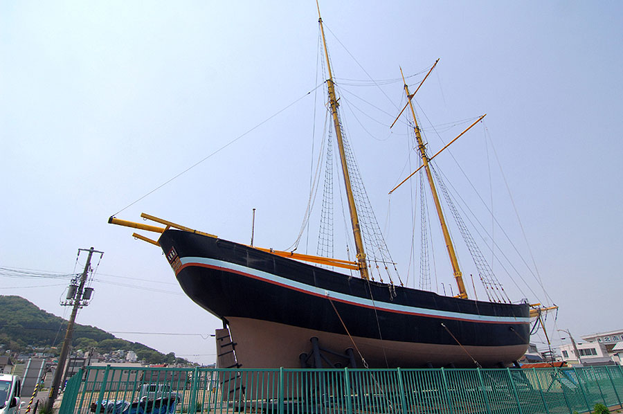 復元された洋式帆船「箱館丸」 復元された洋式帆船「箱館丸」