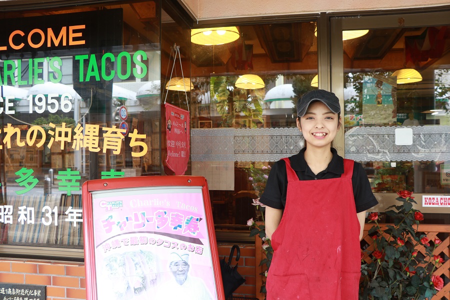 店員さんの写真