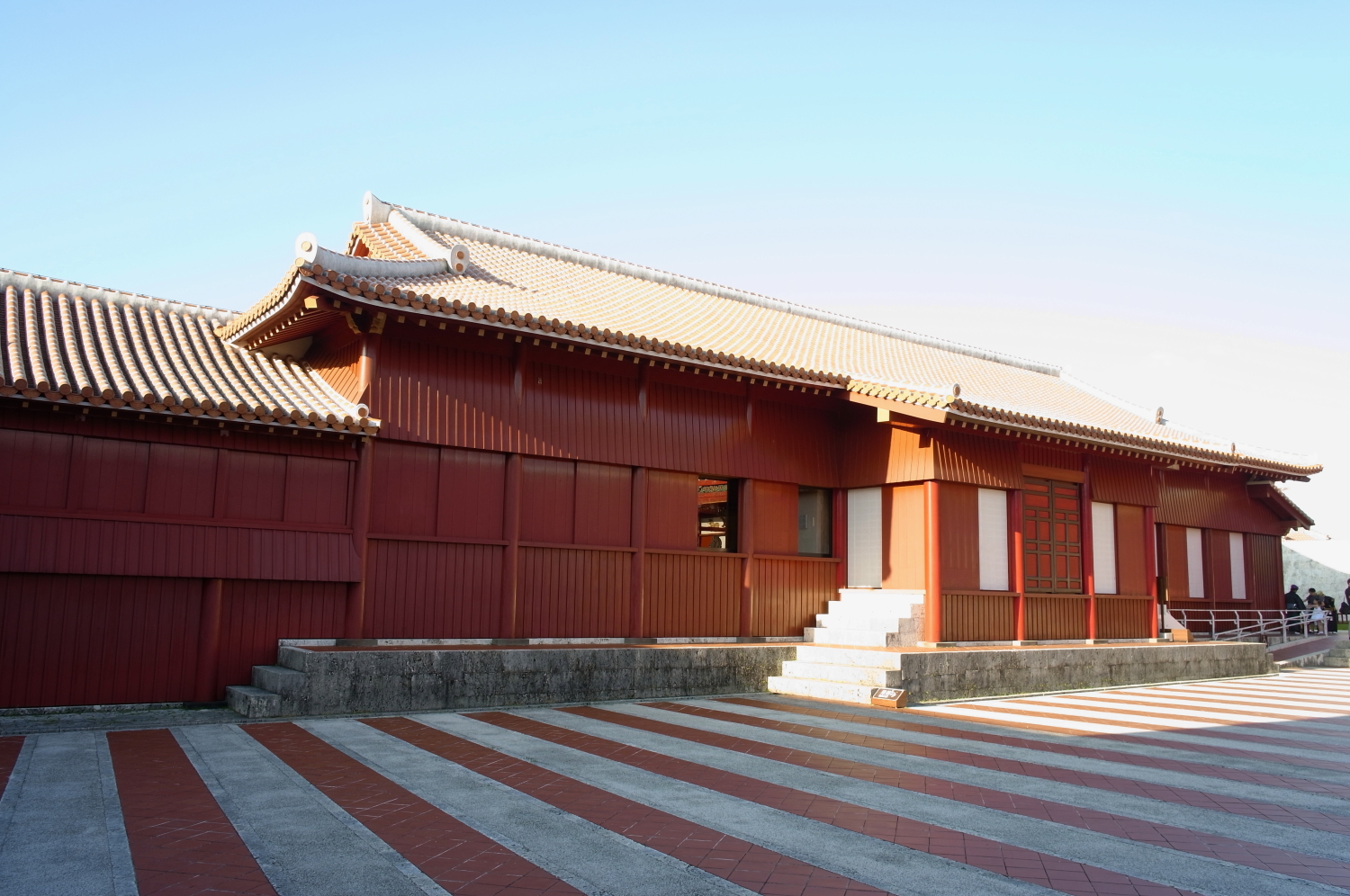 有料見学区域の最終見学ポイントの「北殿」 有料見学区域の最終見学ポイントの「北殿」