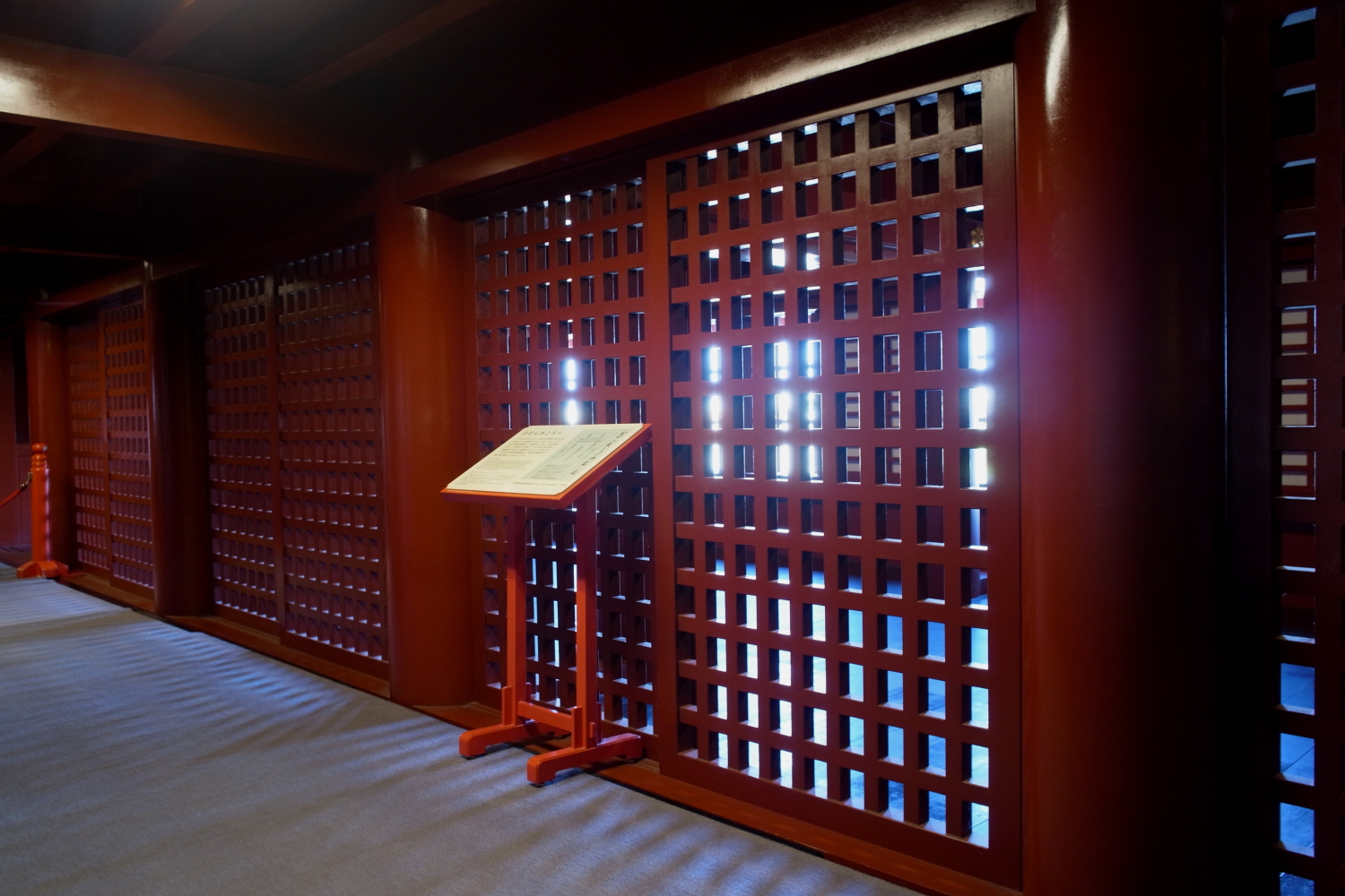 正殿内の祭祀拠点であった「おせんみこちゃ」