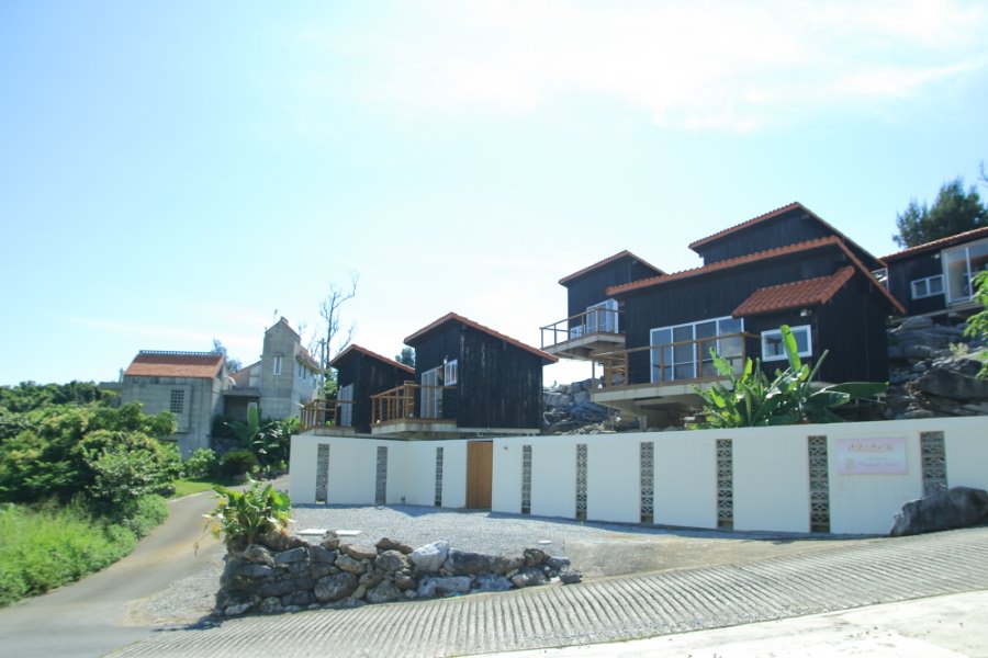 独立型のコテージが絶景の海を望む 独立型のコテージが絶景の海を望む