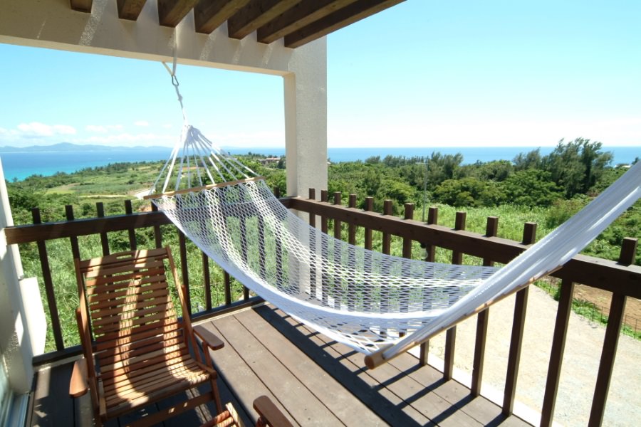 亜熱帯の深い緑の森と、青い海と空。沖縄の大自然全てを楽しめる