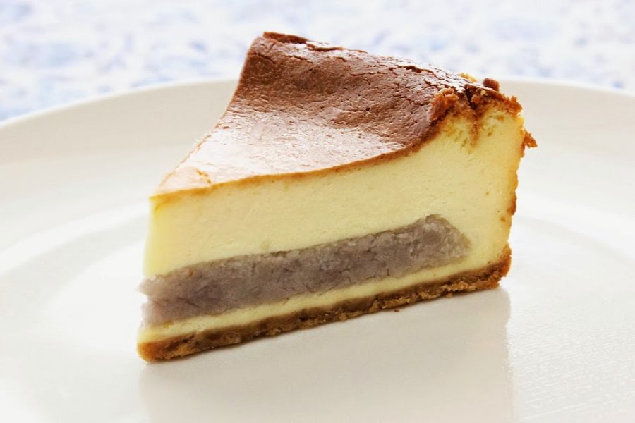 濃厚なチーズと田いもの独特の風味と粘りの相性がとても良い 濃厚なチーズと田いもの独特の風味と粘りの相性がとても良い