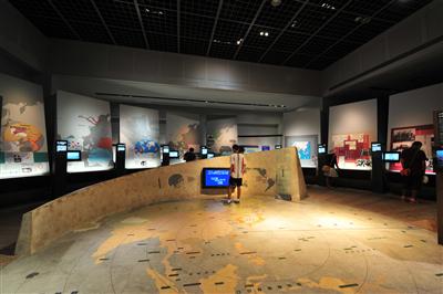 戦前から戦中についての展示