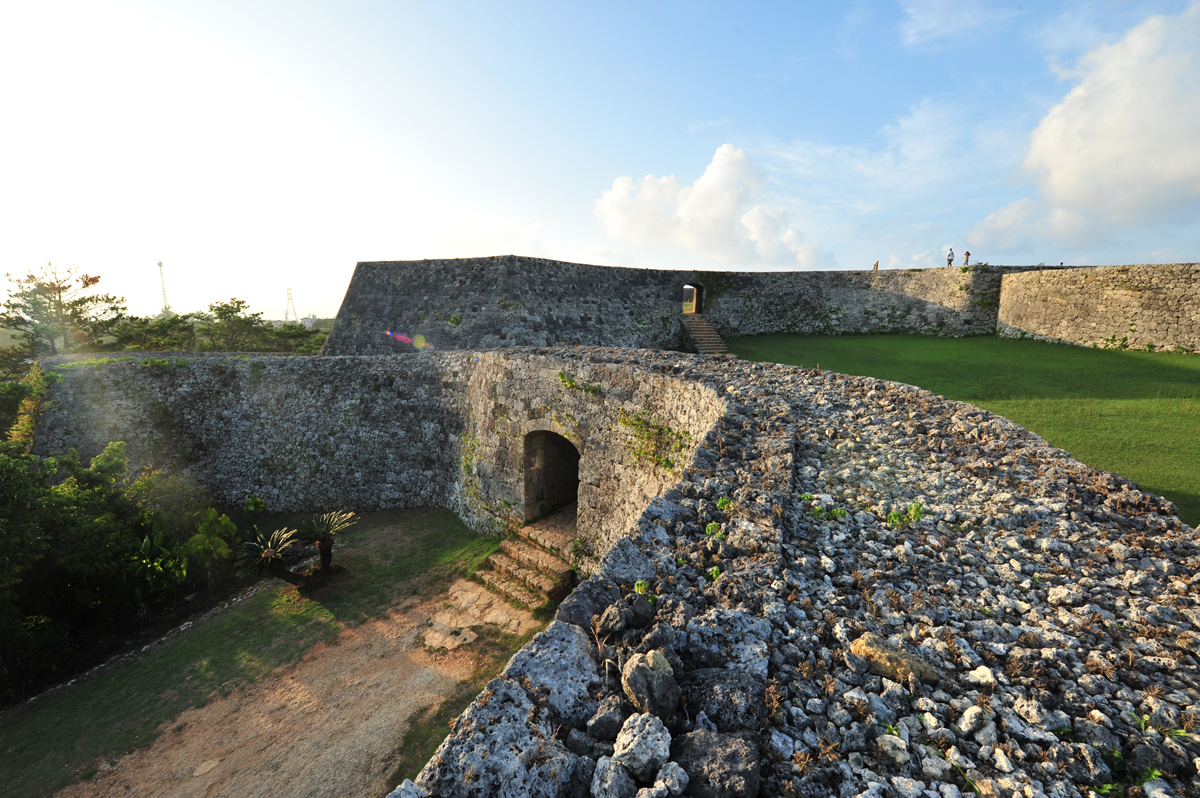 戦の舞台にはならなかった座喜味城跡 戦の舞台にはならなかった座喜味城跡