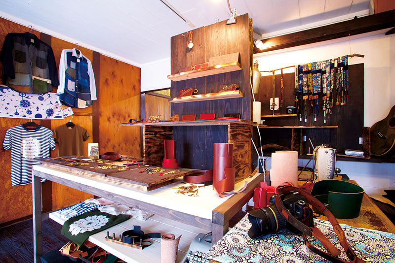 1点もののこだわりアイテムもそろえている 1点もののこだわりアイテムもそろえている