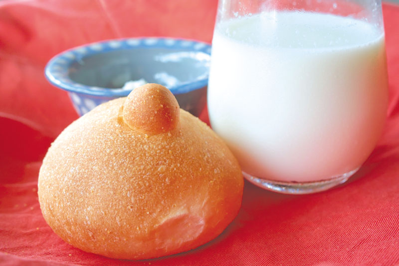 乳搾りや、その牛乳を使ったバター作りも人気 乳搾りや、その牛乳を使ったバター作りも人気