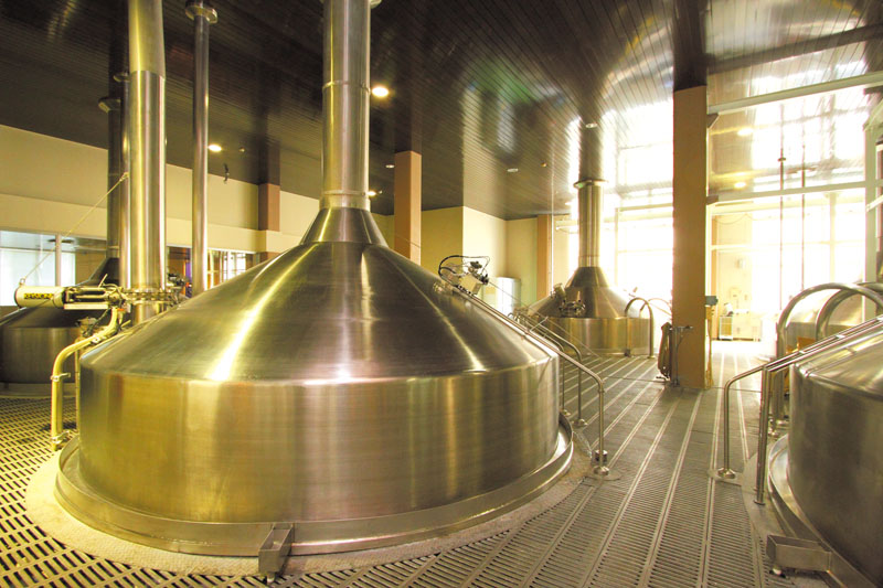 オリオンビール名護工場を見学できる施設 オリオンビール名護工場を見学できる施設