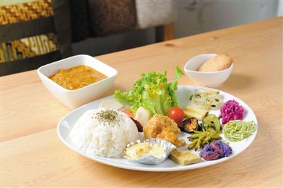 バリエーションが豊富なカレーがおいしい店