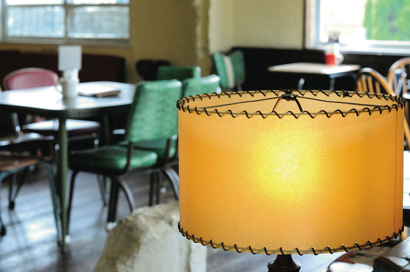 オールドアメリカンな雰囲気の店内 オールドアメリカンな雰囲気の店内