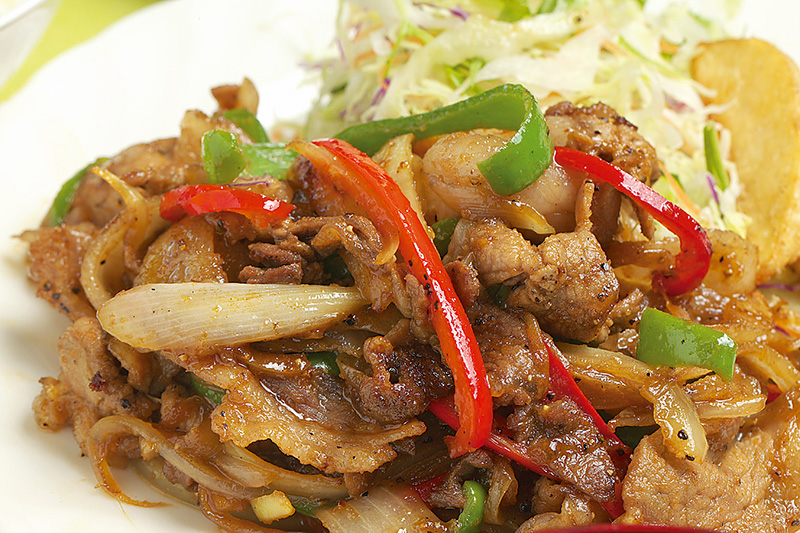 肉のうま味を存分に味わえる「焼肉定食」 肉のうま味を存分に味わえる「焼肉定食」