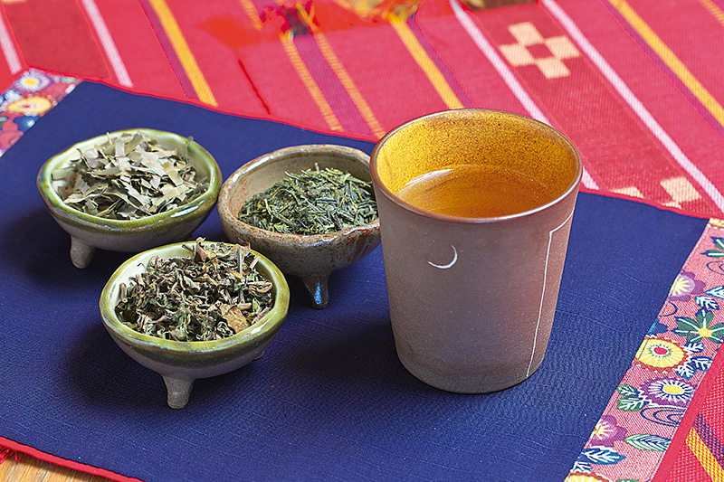 豊かな自然で育てられたお茶も名物のひとつ 豊かな自然で育てられたお茶も名物のひとつ