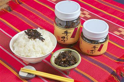 丹誠こめて作った佃煮「手づくりママ」