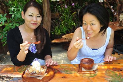軽食コーナーの期間限定メニュー
