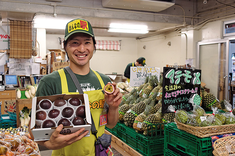スタッフが日替わりで務める「元気隊長」