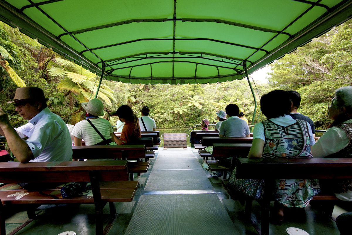 たくさんの見所がある水上コース たくさんの見所がある水上コース