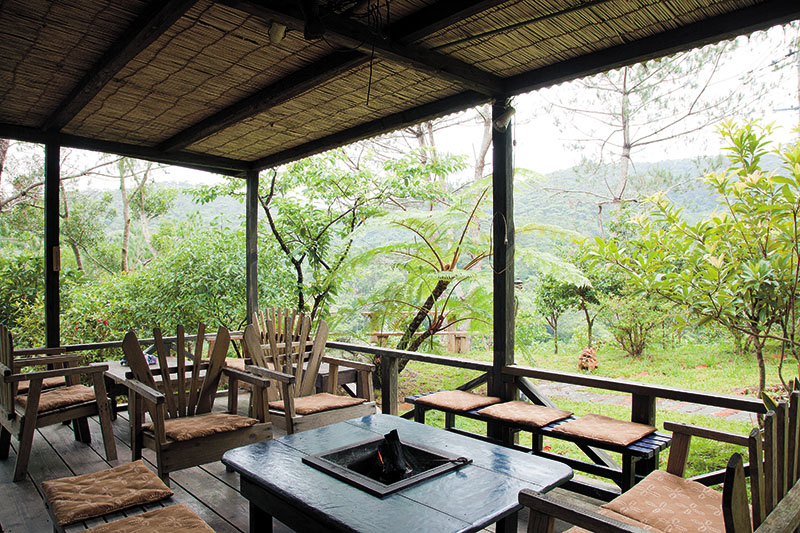 深淵な山中ならではの清々しいロケーションも人気 深淵な山中ならではの清々しいロケーションも人気