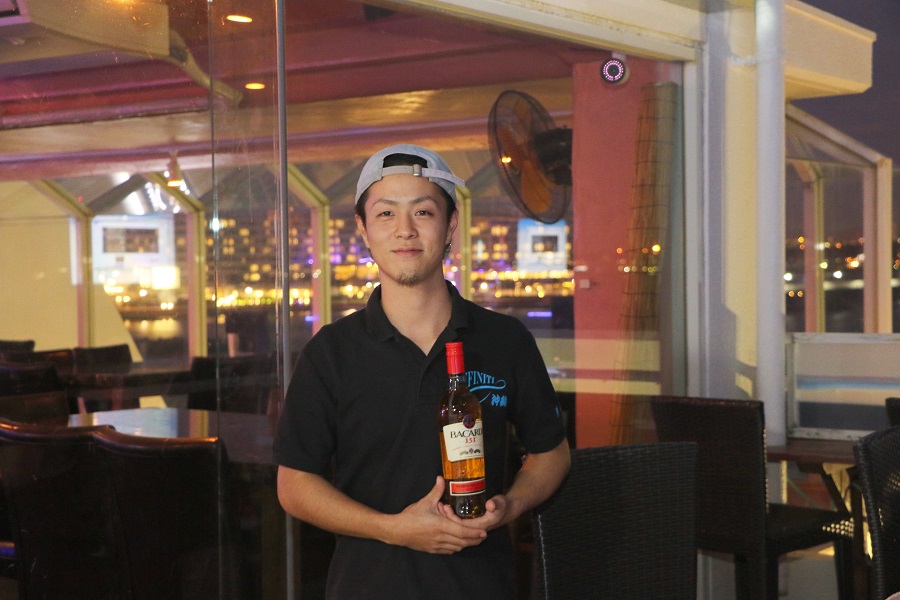 店員さんの写真