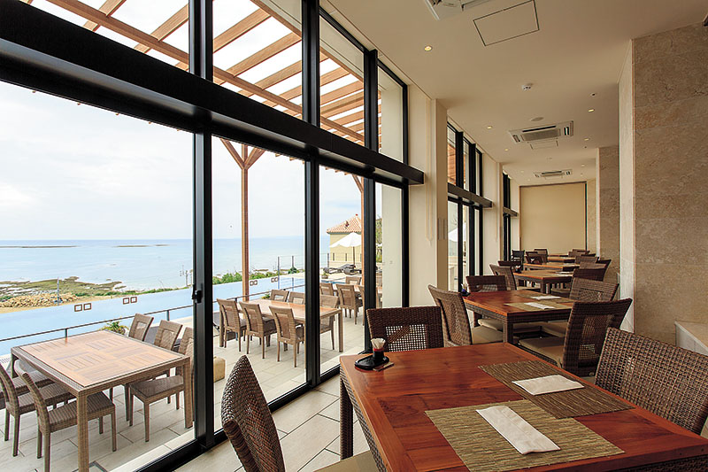 開放感たっぷりの店内 開放感たっぷりの店内