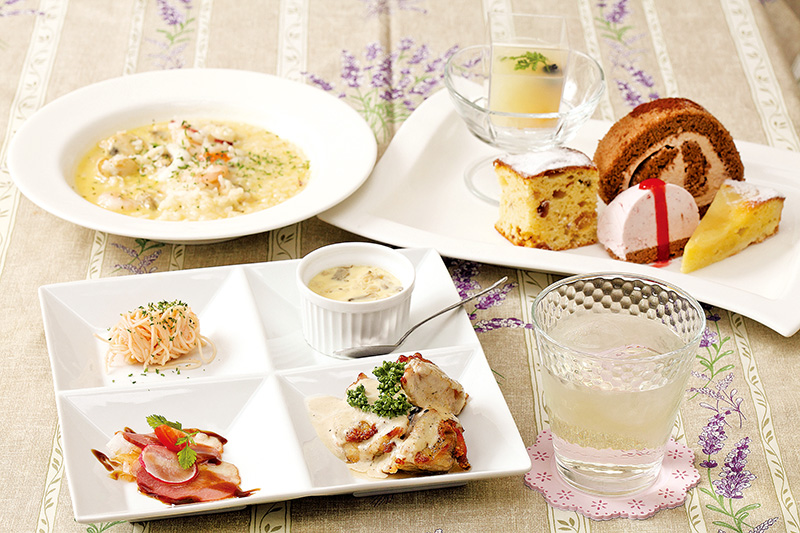 種類豊富なハーフバイキング 種類豊富なハーフバイキング