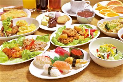 一番人気のにぎり寿司は豪華ネタが食べ放題