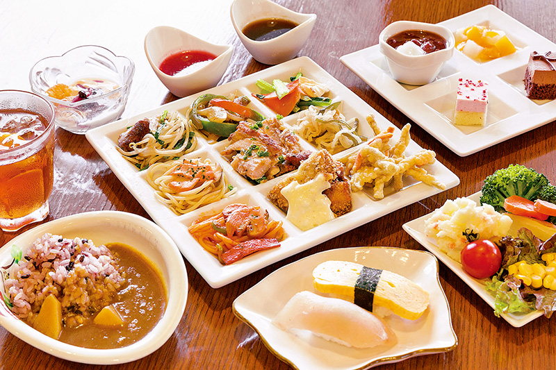 和洋中全般を日替わりで提供 和洋中全般を日替わりで提供