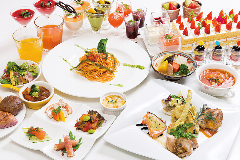 常時50種類以上ある豊富なメニュー 常時50種類以上ある豊富なメニュー