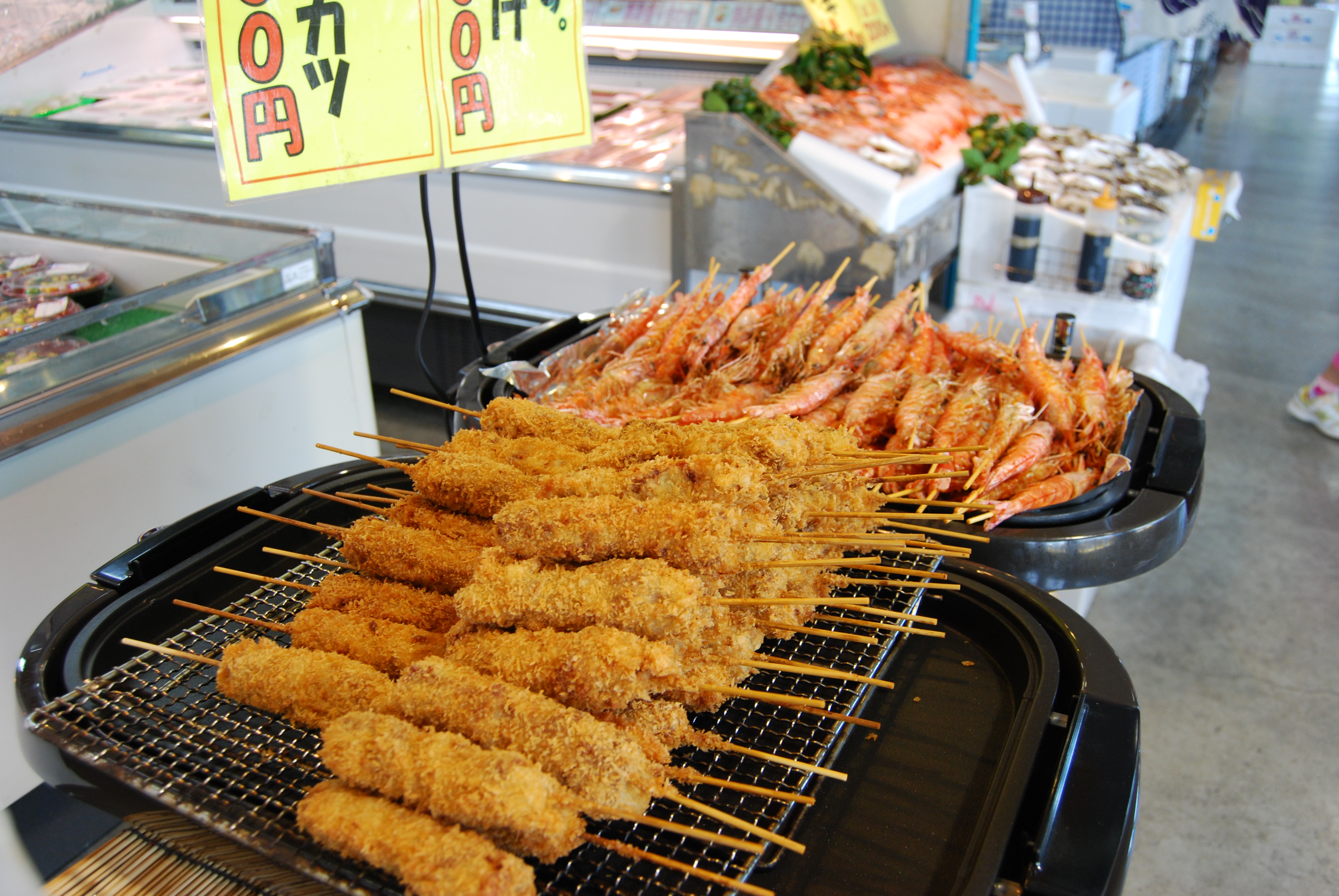 人気のマグロガーリック串カツ 人気のマグロガーリック串カツ