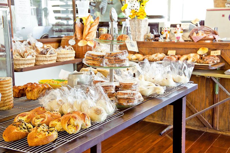 テラスから見晴らす景色の良さも人気 テラスから見晴らす景色の良さも人気