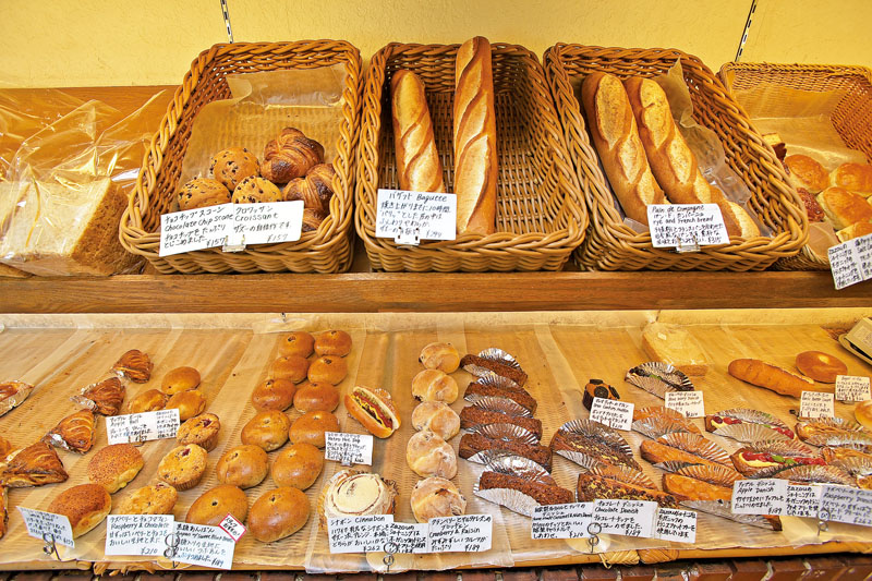 パンへのあふれる愛情がつまった店内 パンへのあふれる愛情がつまった店内