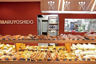 100種類近くあるバリエーション豊富なパン