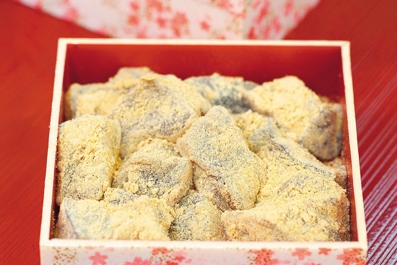 人気の「わらび餅」 人気の「わらび餅」