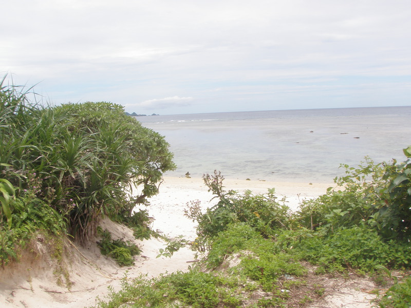 キャンプ場に隣接する米原ビーチ キャンプ場に隣接する米原ビーチ