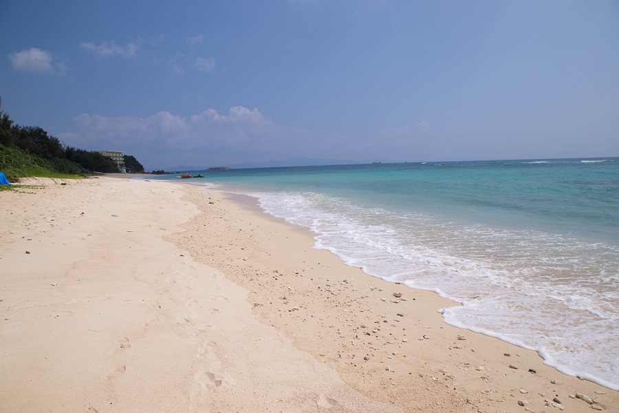 自然度100%の塩川ビーチ 自然度100%の塩川ビーチ