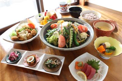 野菜や地のものをふんだんに使った「旬・dish圓」の創作料理