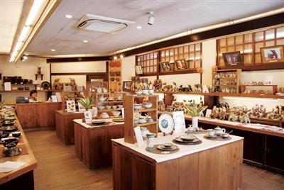 店の内装