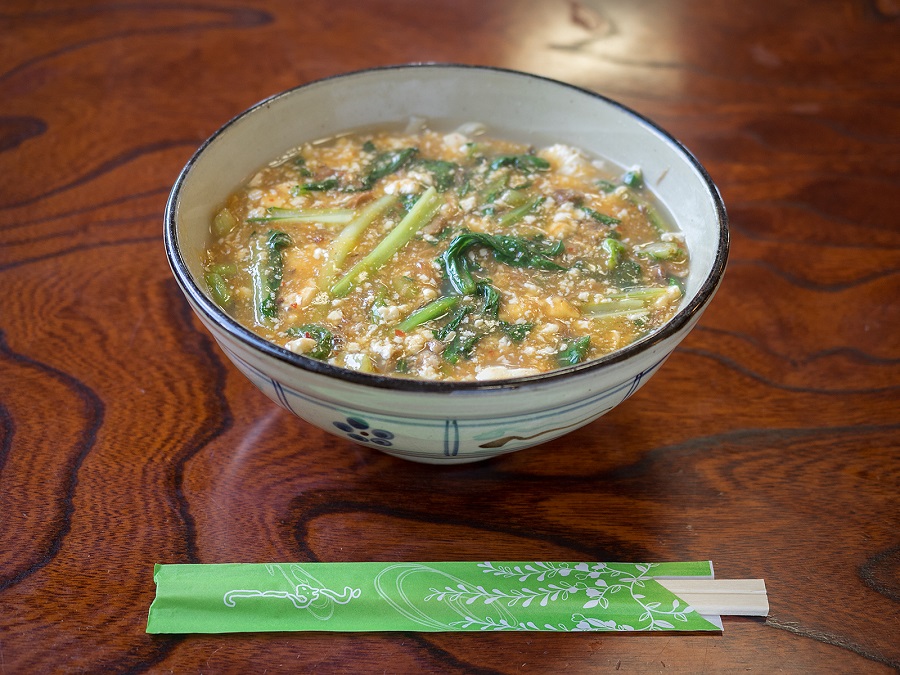 「トーフそば ~マーボー風~(中)」 「トーフそば ~マーボー風~(中)」