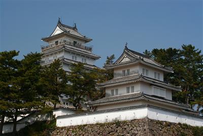 石垣は築後390年にもなる「島原城」