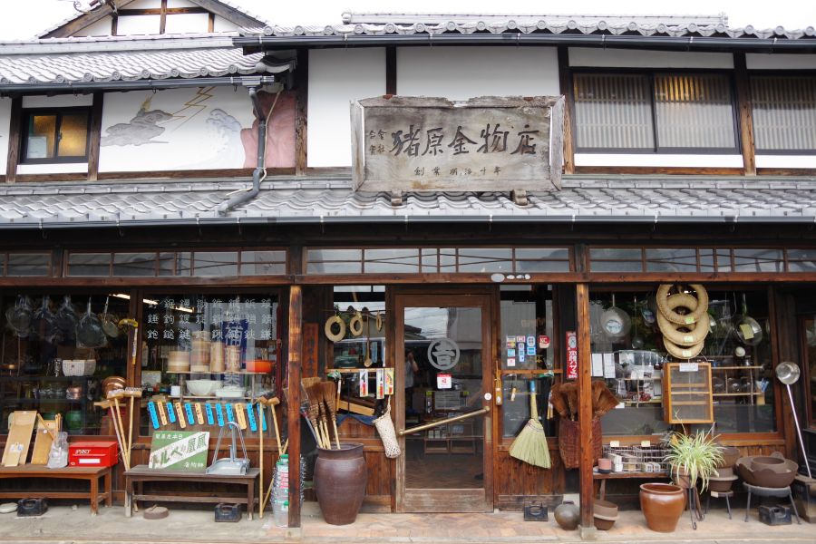 店舗は国指定有形文化財に指定 店舗は国指定有形文化財に指定