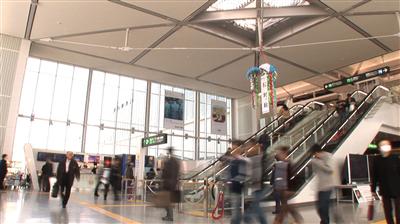 周防灘に面した北九州空港までドライブ