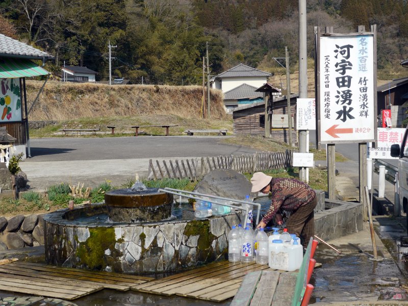 名水が湧く地としても知られる竹田 名水が湧く地としても知られる竹田