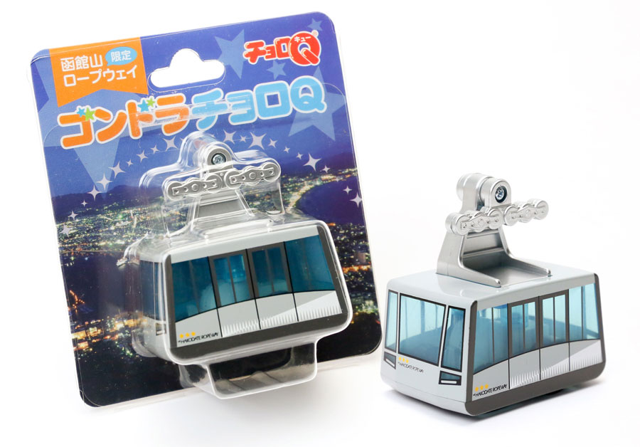 函館山ロープウェイのゴンドラを忠実に再現 函館山ロープウェイのゴンドラを忠実に再現