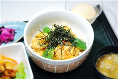 ほたて炙り丼