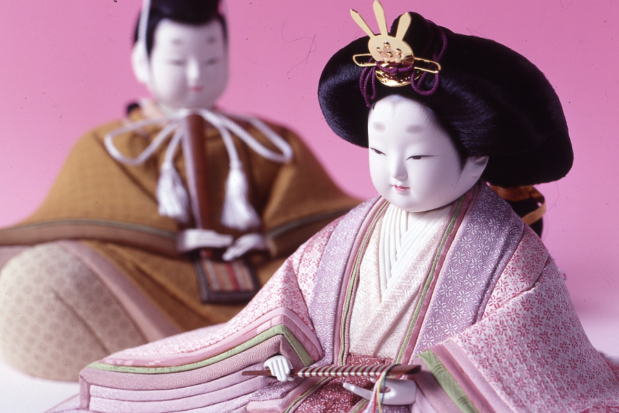 鍋島小紋のおひなさま 鍋島小紋のおひなさま